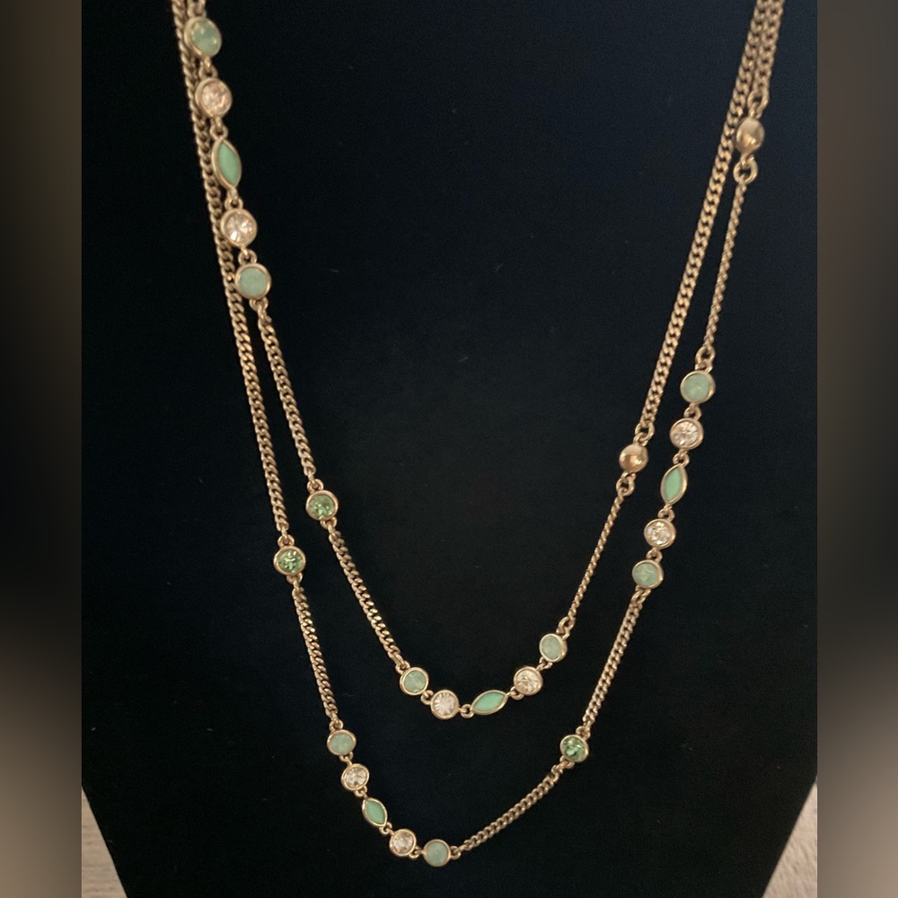 Givenchy Vintage Swarovski Crystal Necklace
